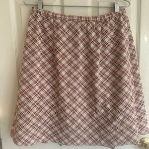 Vintage women’s Talbott Traveler Plaid A-Line Skirt